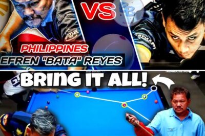 EFREN “BATA” REYES VS INDONESIA No. 1 MANLALARO – hindi tao kundi…???