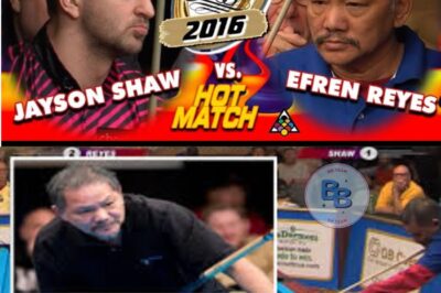 Shock! Nakipagsagupaan si JAYSON SHAW kay LEGEND EFREN REYES Sa 10-BALL Classic Final – Derby City Classic 2016