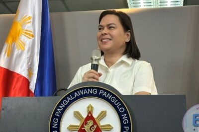 VP Sara Duterte Naglabas Ng Mensahe Ng Pasasalamat Sa Iglesia