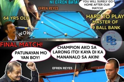 Shocking! Efren Bata’s Magic Shots Leave Everyone Stunned – America’s Champion Strikes Again!