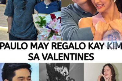 PAULO AVELINO MAY REGALO KAY KIM SA VALENTINES