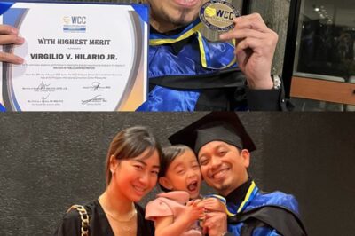 Jhong Hilario Earns Master’s Degree with Top Honors – You Won’t Believe His Impressive Achievement!