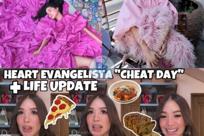 HEART EVANGELISTA’S CHEAT DAY: WHAT DID SHE EAT? PLUS LIFE UPDATE YOU WON’T WANT TO MISS!