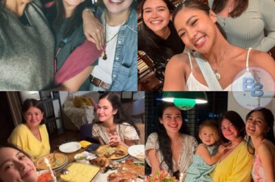 Kim Chiu, Bela Padilla, & Angelica Panganiban ADVANCE HAPPY VALENTINE’S DINNER! AngBeKi REUNION!