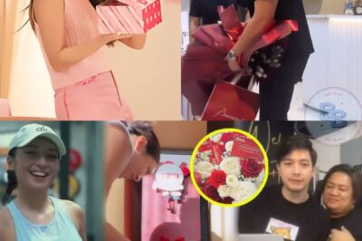 Nakatanggap si Kathryn ng REGALO NG MAAGANG VALENTINE MULA KAY Alden