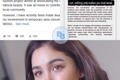 Julia Barretto slams claims she ordered temporary closure of island for shoot