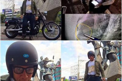 Kim Atienza back to riding motorcycle after previous road accident