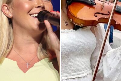 Karoline Leavitt STOPS Her Convoy for a Street Violinist—What Happens Next Will Leave You in TEARS! A Random Encounter Turns Into a Life-Changing Moment That Uplifts a Family From Poverty to Prosperity Overnight!