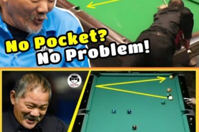 “The Magician Efren Reyes: No Shot, No Pockets, No Problem – Witness the Impossible!”