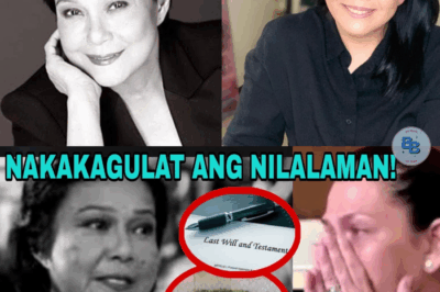 Sh0cking Will of Nora Aunor RELEASED to the Public! Lotlot de Leon STUNNED by the Truth: Unexpected Heirs, Long-Buried Grudges, and a Legacy That Could Tear the Family Apart Forever!