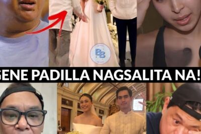 GENE PADILLA FURIOUSLY CLAPS BACK at Claudia Barretto’s WEDDING — PUBLIC HUMILIATION of Dennis Padilla IGNITES FAMILY WAR! Netizens in SHOCK!