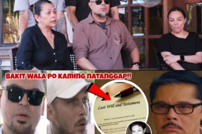 Nakagugulat na Rebelasyon: Sina Kiko at Kenneth De Leon, mga ampon ni Nora Aunor, ay hindi nakatanggap ng mana mula sa huling habilin ng Superstar. Umabot sa sukdulan ang kanilang panggigipit nang isiwalat ang dahilan.