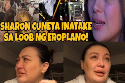 Caught on Camera: Sharon Cuneta’s Mid-Flight Breakdown Leaves Passengers Stunned — But Why Was KC Concepcion in Tears Too?