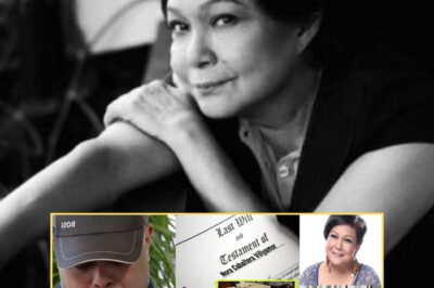 SH0CKING Scandal: Ian de Leon Drops Bombshell – Nora Aunor’s Adopted Kids Got Nothing in Her Will! “Not a Single Centavo!”