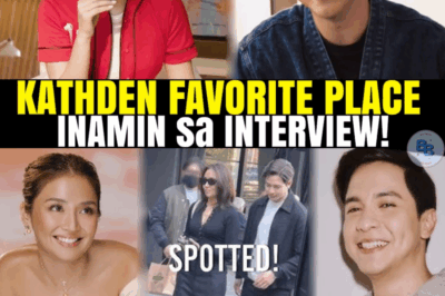 KATHDEN INAMIN ang “FAVORITE PLACE’ nila TOGETHER • “Very memorable ito, for us”