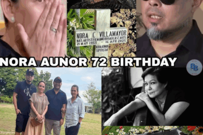NORA AUNOR 72ND BIRTHDAY SA SEMENTERYO NAG-ALAY NG BULAKLAK SILA LOTLOT AT IAN DE LEON NAKAKAIYAK