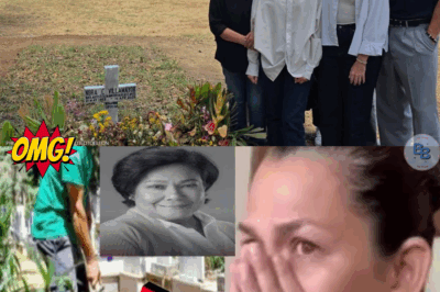 HALA GRABE! Lotlot De Leon nagulat sa nakita nang puntahan nila ang Puntod ni Nora Aunor