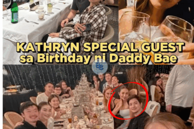 SPOTTED! Alden Richards and Kathryn Bernardo Together at Justine Claudia’s Surprise Party—Fans Go Wild Over Their Sweet Bond! 😍