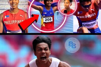 HISTORIC WIN! John Cabang Shocks the World as First Filipino 110m Hurdles Champion—A Golden Moment for the Philippines!