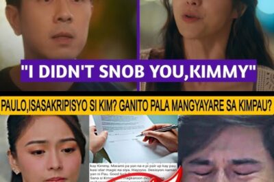 PAULO’S SIGNATURE CARRIES SHOCKING SACRIFICE — WILL KIM FINALLY LET GO? UNEXPECTED TWIST IN KIMPAU RELATIONSHIP REVEALED!