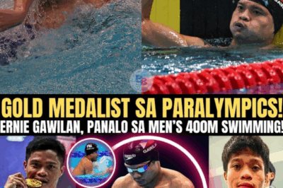 Hindi Kapani-paniwala! Ernie Gawilan nagpasabog ng kasaysayan matapos mag-uwi ng GINTONG MEDALYA para sa Pilipinas sa Paris Paralympics 2024 — Historicong panalo sa Men’s 400m Freestyle Final, gulat ang buong mundo!