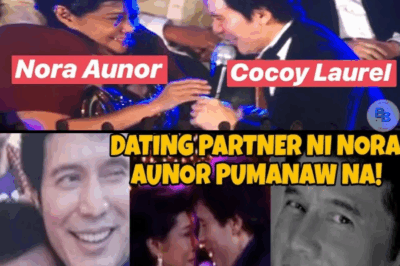 DATING PARTNER NI NORA AUNOR PUMANAW NA RIN! COCOY LAUREL PUMANAW NA