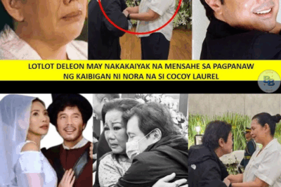 LOTLOT DELEON NAGULAT SA PAGPANAW NI COCOY LAUREL INALALA ANG PAGDALAW SA INANG SI NORA AUNOR