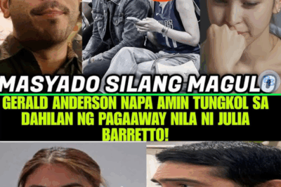 GERALD ANDERSON NAPAMIN SA TUNAY NA DAHILAN NG PaGKAGALIT NI JULIA BARRETTO!