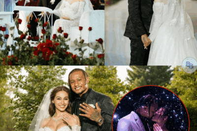 Zenaib Harake and Bobby Ray Parks Jr. share their vows from their intimate wedding