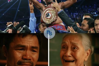 MANNY PACQUIAO TRACKS DOWN TEACHER WHO FED HIM AS A CHILD—HIS UNBELIEVABLE GIFT LEAVES HER SOBBING IN SHOCK AND JOY!