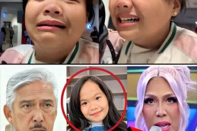 TEARS ON SET: Vic Sotto Breaks Down After Ryzza Mae Dizon’s Emotional Confession—A Story That Will Melt Your Heart!