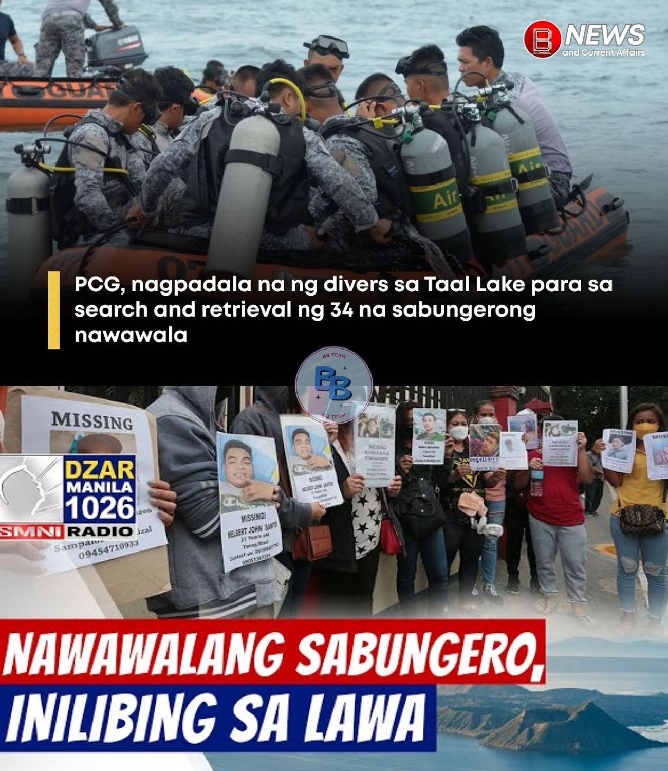 BREAKING: Authorities Consider Taal Lake Search Operation After