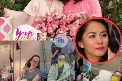 SHOCKING! Marian Rivera and Angel Locsin Seen Kneeling Before Kris Aquino at St. Luke’s — She Handed Them a Letter That Left Fans in Tears After Breaking Her Long Silence!