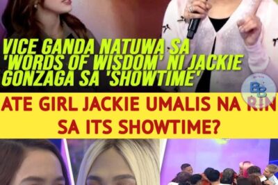 GULATAN SA “IT’S SHOWTIME”! Ate Girl Jackie GONZAGA, OPISYAL NANG UMALIS—Ano’ng SUSUNOD na Hakbang Niya?!