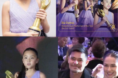 🎤 Rising Star Zia Dantes Captivates Nation at 37th Aliw Awards – Even Her Parents Were in Tears!