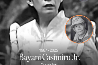 Comedian Bayani Casimiro Jr., 57, dies of cardiac arrest