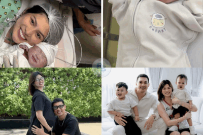 Baby surprise for Scottie Thompson & Jinky Serrano: Their third miracle is here – and fans are puzzling over the mysterious name!