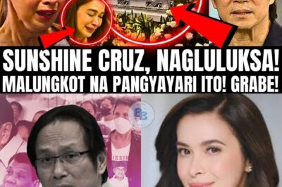“SUNSHINE CRUZ, NAPAIYAK SA BIGLANG BALITA KAY ATONG ANG! PAGLULUKSA, DI NAITAGO — ANO BA TALAGA ANG NANGYARI?!”