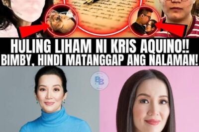 “HULING LIHAM NI KRIS AQUINO KAY BIMBY, LUMUHA ANG MGA NAKABASA! MGA SALITANG DI MALILIMUTAN — NETIZENS, NAGDADALAMHATI!”