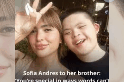 My Hero’ — Sofia Andres Honors Her Brother with Down Syndrome in Emotional Post