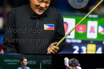 Filipinos off to winning start in World Pool Championship!