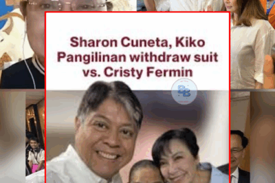 Sharon Cuneta and Kiko Back Off from Legal Fight with Cristy Fermin — Truth Behind the Withdrawal