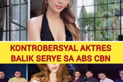 KONTROBERSYAL AKTRES BALIK SERYE SA ABS CBN – WATCH NOW!