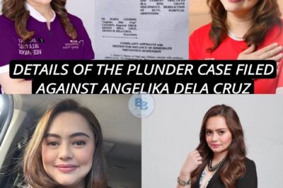 “The Plunder Case Against Angelika Dela Cruz: Allegations, Legal Proceedings, and Political Implications”