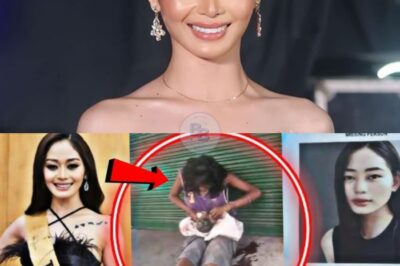 Once a beauty icon admired by many, now seen wandering the streets in an unrecognizable state — A shocking scene that left residents speechless, hiding a heartbreaking story no one saw coming…