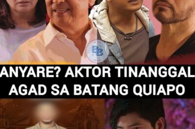 SH0CKING TURN OF EVENTS! A-List Actor Abruptly Removed from ‘Batang Quiapo’ Without Warning — Insiders Reveal Behind-the-Scenes Conflict That No One Saw Coming 🎬😱 What Really Happened?