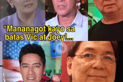 Shocking Turn: Charlene Gonzales Files Legal Case Against Vic Sotto and Joey de Leon Over Alleged Harassment of Daughter Atasha!