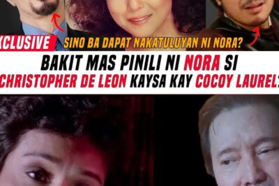 SH0CKING EXPOSED: Why Nora Aunor CHOSE Christopher De Leon Over Cocoy Laurel — The Untold TRUTH Finally Revealed! Hidden affairs, emotional intensity, and a decision that rocked Philippine showbiz forever