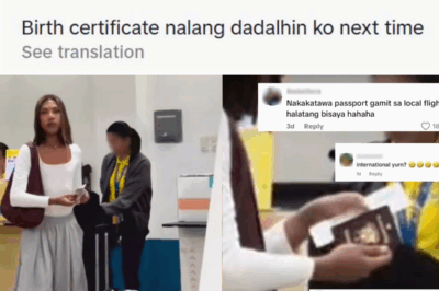 TikToker bashed for using passport on domestic flight–why?