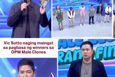 Vic Sotto naging maingat sa pagbasa ng winners sa OPM Male Clones